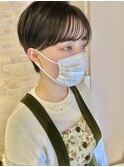20代/30代/丸みショート/抜け感/大人ショート/ハンサムショート