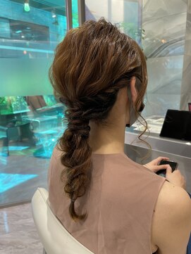 リガナッツ 池袋店(Riganuts) 編みおろしアレンジ2