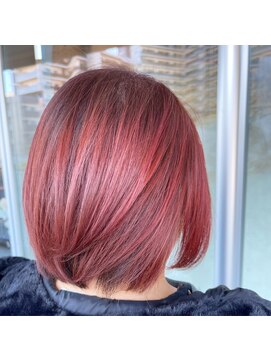 ルララドゥ ワインレッドカラー