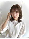 #くびれヘアー　#アッシュグレージュ