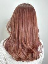 イーストハムアネーロ(EAST HAM anello) レイヤーロング/サーモンピンク