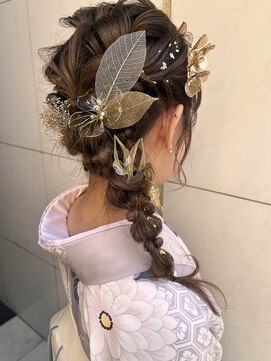 サイバイシキ(sai by SHIKI) ヘアセット ヘアアレンジ 卒業式ヘア 成人式ヘア