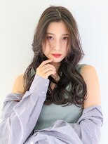 ガリカ 横浜(Gallica) 【Gallica】グレージュ/韓国風ロングレイヤー/センターパート