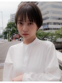 ひし形ショート/20代/30代/40代/大人美人ショート/髪質改善