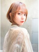 【kate 大宮】ミルクティーベージュ×内巻きショート