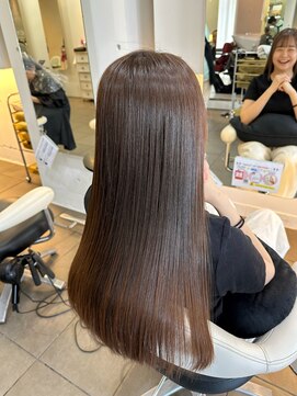 インデックスヘアー 錦糸町店(in'dex hair) 毛先までツヤツヤなロングヘア