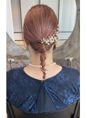 【結婚式ヘアセット×タイトアレンジ】