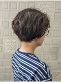 ハンサムショートパーマ