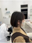 ワンカラーボブ