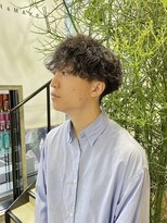 ゼスト 吉祥寺店(ZEST)&nbsp;【鈴木楓竜】波巻きスパイラルパーマメンズマッシュ吉祥寺