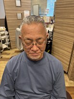 銀座マツナガ 神田店 メンズベリーショートアイロンパーマフェード濡れパンワイルド