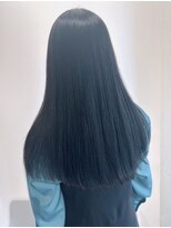 ヘアデザイン エソラ(hair design esora) 黒髪うる艶ストレート