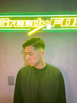 グリーディーフォックス 代々木(Greedy FOX) 波巻き/ハイライト/マッシュパーマ/ウルフ[シェービング]