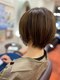 ロココ(ROCOCO)の写真/大人可愛いショートヘアなら《ROCOCO》にお任せ！悩みや理想に寄り添った提案でイメージチェンジ☆
