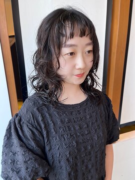 サラビューティーサイト 志免店(SARA Beauty Sight) 【あんstyle】プードルパーマでオシャレにかわいく！