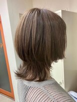 マティーナ ヘアー 池袋(Matina hair)&nbsp;【モカベージュ/ウルフカット/くびれヘア】20代30代40代50代