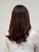 リサプラン(RISA plan)&nbsp;マロンブラウン×セミロング