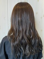 アーサス ヘアー デザイン 国立店(Ursus hair Design by HEADLIGHT) イメチェンウェーブパーマ×ダークブラウン