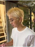 スパイキーショート/メンズパーマ/ダウンパーマ/ブリーチ