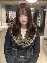 ニール(nier) レイヤーカットロングレイヤーブラウンカラー袋町