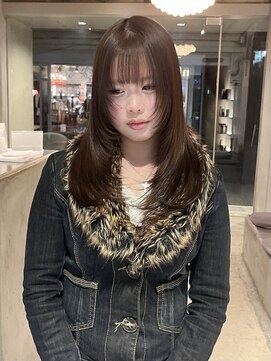 ニール(nier) レイヤーカット/ロングレイヤー/ブラウンカラー/袋町