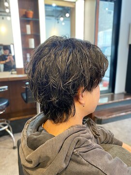 アイリーヘアデザイン(IRIE HAIR DESIGN) 【IRIE HAIR福岡】シャドウパーマ×スパイラルパーマ