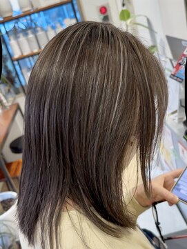 コノアラボ 守谷店(Conoah labo) 白髪ぼかしハイライト/イメチェン/似合わせカット/守谷