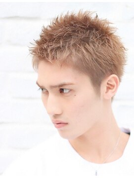 フィフス 仙台(fifth) 仙台スパイキーショートアップバングツーブロック30代40代◆