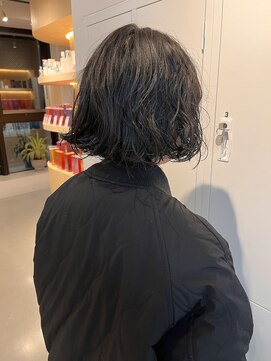 シダ(sida SAIIN) 20代30代ボブパーマ簡単スタイリング