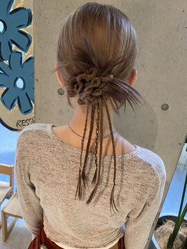 レジュアル(RESSUAL) 和装/洋装/韓国風◎カチモリタイトヘアセット