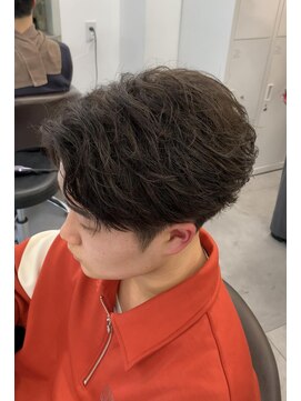 クラリス バイネオ 武蔵小杉(Claris by neo) フェザーショートパーマ＊センターパート　武蔵小杉