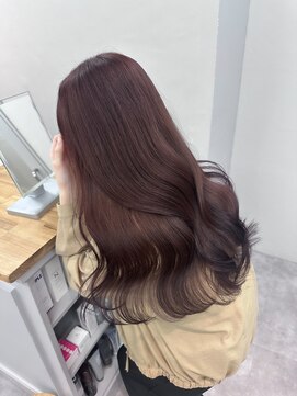 ヴェルダ 池袋店(verda) ブリーチなしダブルカラー ラベンダー RIKO