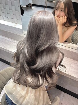 ジーナ 名駅(XENA.) 【haru】グレージュ/アッシュグレージュ/ケアブリーチ/夏カラー