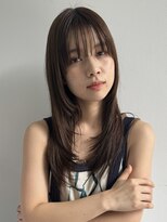 トリッカ 銀座(tricca)&nbsp;ロングレイヤー/似合わせカット/艶髪カラー