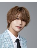 新宿波巻きスパイラルパーマ大人男子ウェーブメンズサーフカール