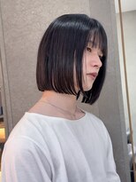 ロンド 表参道店(Lond)&nbsp;暗めカラー/ボブ/顔周り/レイヤー/髪質改善/縮毛矯正/表参道
