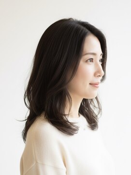 ビュートリアム265(BEAUTRIUM 265) #30代40代セミロングニュアンスゆるふわゆるめウェーブパーマ