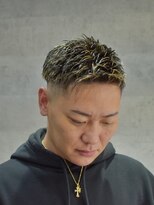 ラヴィ 高田馬場店(Lavie)&nbsp;フェード×金メッシュ/新宿/高田馬場/新大久保/メンズ/