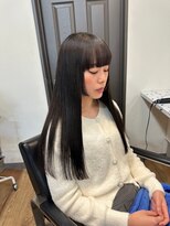 ラック(LUCK)&nbsp;バレイヤージュ/船橋/くすみベージュ/細めハイライト