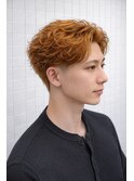 束感金髪フェザーパーマ強め人気