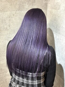 TONE(トーン)by Chara 池袋 髪質改善 ダブルカラー 【4月上旬OPEN(予定)】 ラベンダーカラー/ケアブリーチ【池袋東通り】