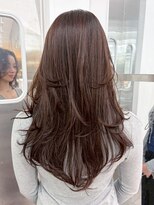 アイティーバイアルバム 松戸店(IT by ALBUM)&nbsp;ウルフレイヤー大人ガーリーロング顔周りレイヤー_ba580212