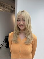 フィット ヒュー 千葉(fit hue)&nbsp;イメチェン/ピンクベージュ/アンブレラカラー/前髪【千葉駅】