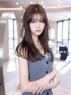 イオ 本厚木(io) くびれ顔周りレイヤーカットミディアム美髪質改善トリートメント