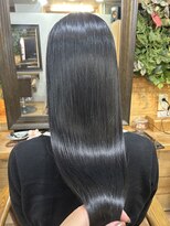 プランツヘアー&nbsp;美髪縮毛矯正　髪質改善ストレート　博多美容室