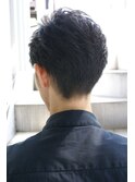 出来る男のアップバックスタイル☆【antileaf 溝の口】