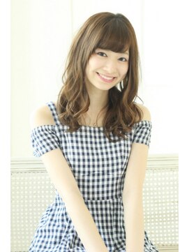 ヘア ルミナス バイ フォルテ(HAIR LUMINAS by FORTE) グレージュカラーでフェミニンロング