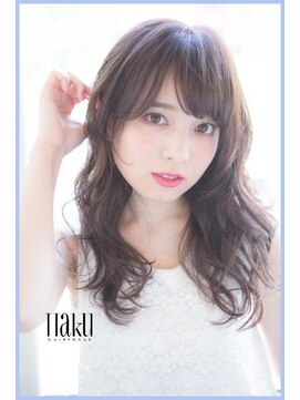 ヘア メイク ハク 横浜(hair make Haku) ゆるふわセミロングレイヤー