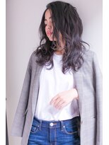 イメチェンヘアスタイル　ウェーブパーマ