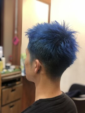 ヘアースタジオ ミツル(hair studio 326) スーパーブルー